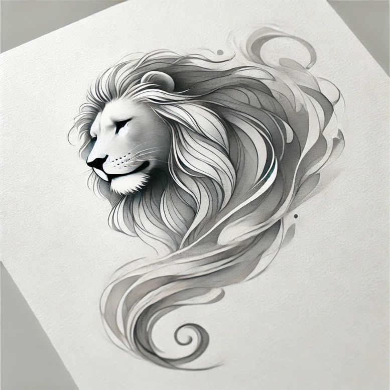 Lwy - Free tattoo design ideas ai genereted - inkby.ai