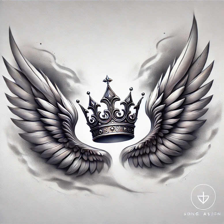Skrzydła - Free tattoo design ideas ai genereted - inkby.ai