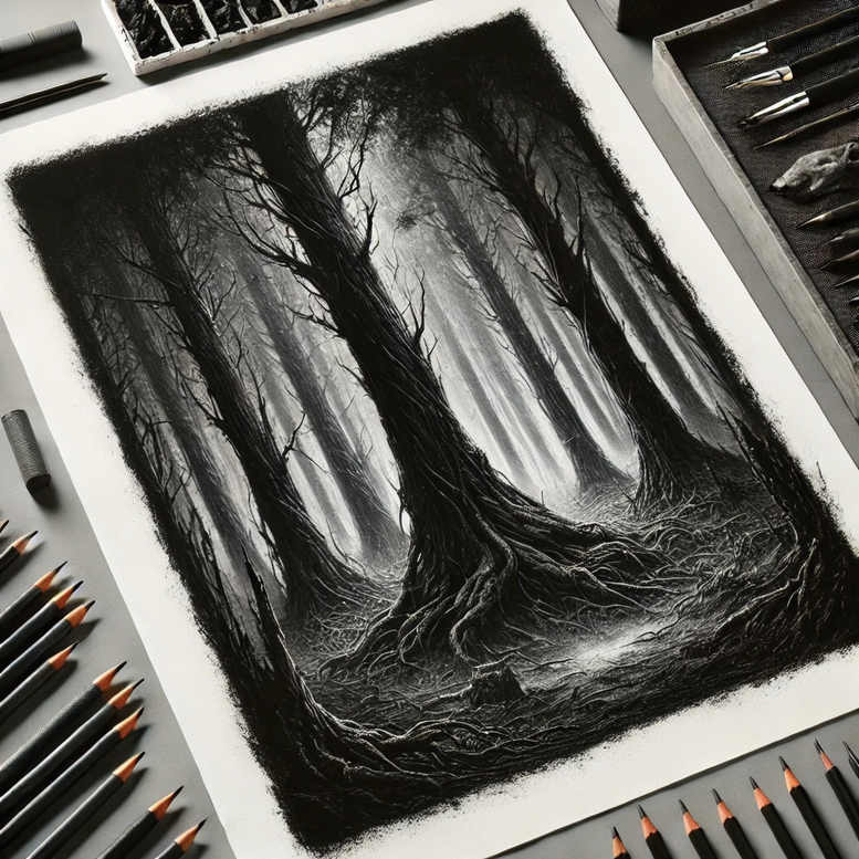 Drzewa - Free tattoo design ideas ai genereted - inkby.ai