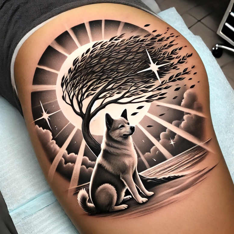 Zwierzęta domowe - Free tattoo design ideas ai genereted - inkby.ai