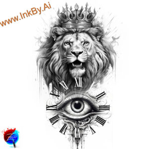 lions tattoo design ideas Realism detailed rendering natural texture symbol of determination