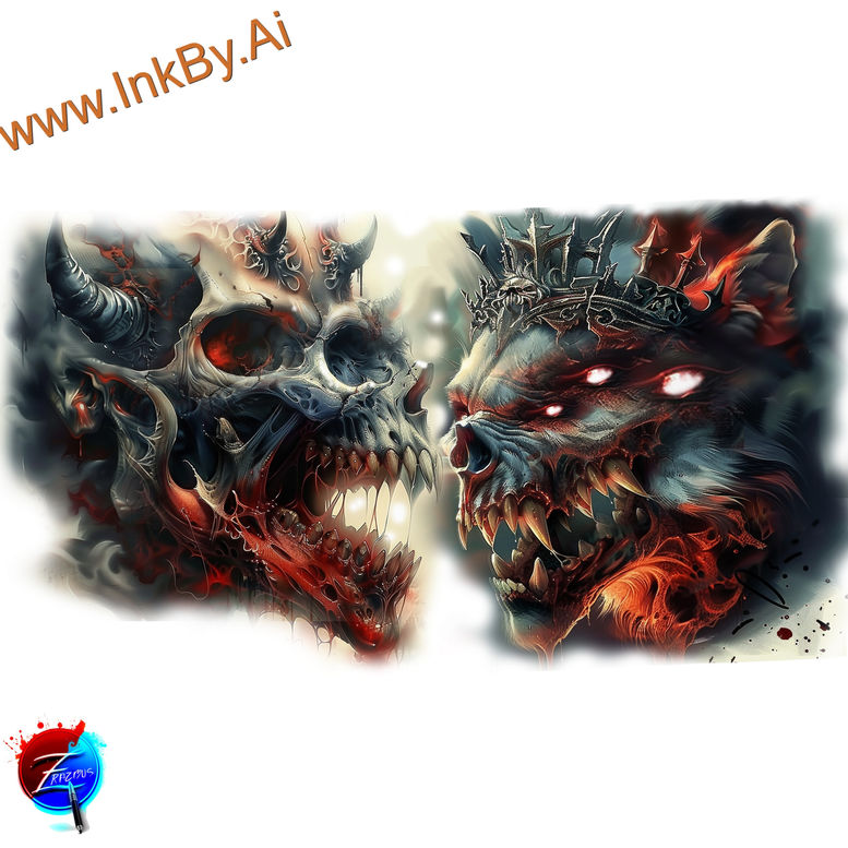 lions tattoo design ideas Surrealism impossible forms powerful meaning determination