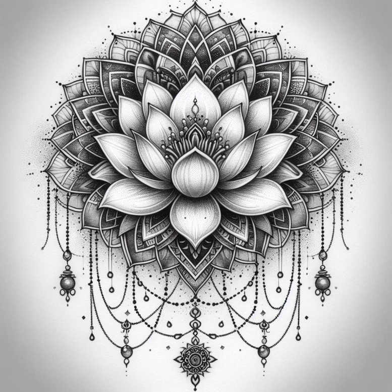 mandalas-and-similar tattoo design ideas hypnotic circular stands for strength