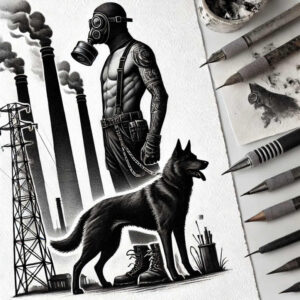 masks tattoo design ideas close-up layered stands for courage