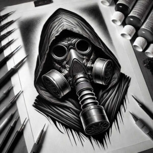masks tattoo design ideas realistic texture ritualistic shows resilience
