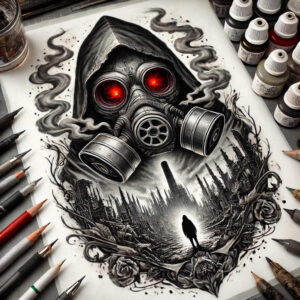 masks tattoo design ideas phantasmagoric symbolic meaning symbol of endurance