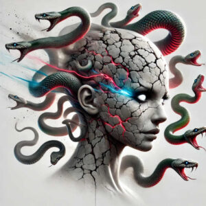 medusa-symbol – tattoo design ideas free ai generated – gagged – for-ankle – Gallery: medusa-inkby-ai