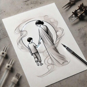 clean-shape – tattoo design ideas free ai generated – radiant-center – for-hip – Gallery: minimalistic-inkby-ai