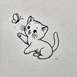 discreet-ink – tattoo design ideas free ai generated – spiritual-focus – for-lower-thigh – Gallery: minimalistic-inkby-ai