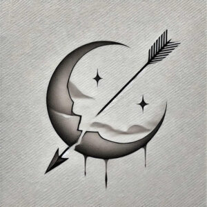 quiet – tattoo design ideas free ai generated – concentric-circles – for-upper-chest – Gallery: minimalistic-inkby-ai