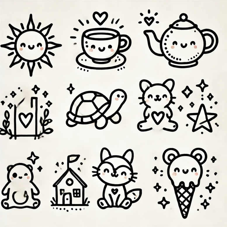 slender – tattoo design ideas free ai generated – enlightenment – for-shin – Gallery: minimalistic-inkby-ai
