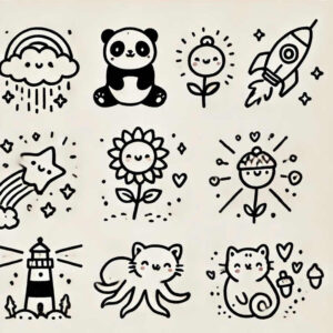soft-curve – tattoo design ideas free ai generated – fine-line – for-shoulder-blade – Gallery: minimalistic-inkby-ai