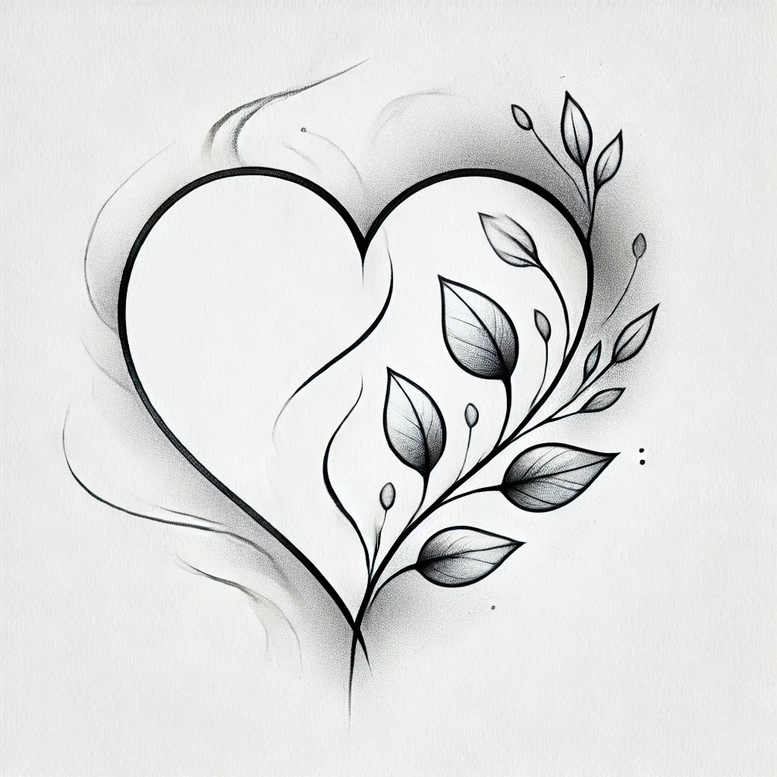 sparse – tattoo design ideas free ai generated – meditative-art – for-abdomen – Gallery: minimalistic-inkby-ai