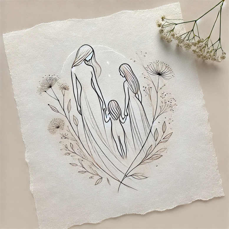 subtle-motif – tattoo design ideas free ai generated – circular-lace – for-lower-back – Gallery: minimalistic-inkby-ai