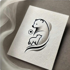 minimalistic tattoo design ideas quiet art centered represents courage