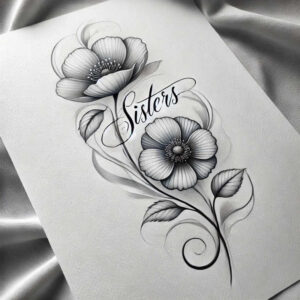 minimalistic tattoo design ideas silent ornate circle for upper thigh