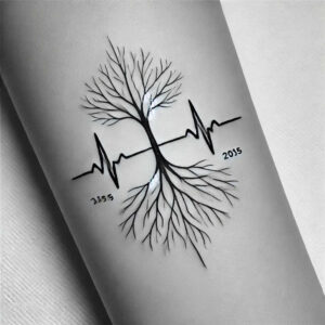 tiny-motif – tattoo design ideas free ai generated – ornamental-ring – for-side-torso – Gallery: minimalistic-inkby-ai