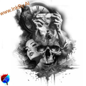 artistic-monkey-tattoo-realism-ink-layering-for-lower-arm – tattoo design ideas free ai generated – Gallery: monkeys-inkby-ai