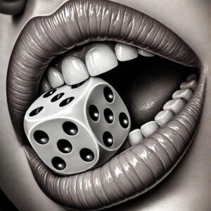 lips-with-reflection-tattoo – tattoo design ideas free ai generated – neotraditional-subtle-tone – for-upper-arm – Gallery: mouths-lips-inkby-ai