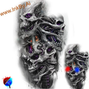 other-animals tattoo design ideas decorative elements bold lines for neck
