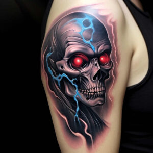 dark-light-tattoo – tattoo design ideas free ai generated – surrealism-ethereal-glow – for-wrist-side – Gallery: other-dark-inkby-ai