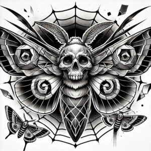 dark-spiritual-tattoo – tattoo design ideas free ai generated – realism-studio-quality – for-forearm – Gallery: other-dark-inkby-ai