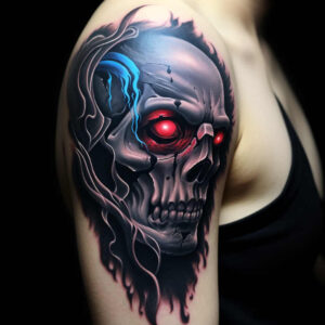 other-dark tattoo design ideas Realism reflective light abandoned for hand