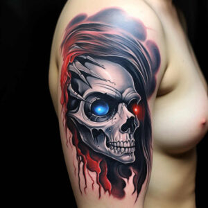 other-dark tattoo design ideas Realism realistic proportions macabre symbol of perseverance