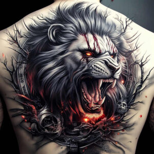other-dark tattoo design ideas enhanced shading void represents strength