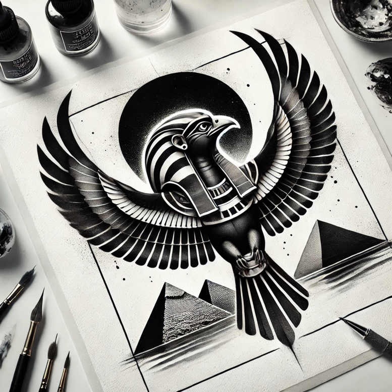 pyramid-tattoo-realism-natural-contrast-for-full-back – tattoo design ideas free ai generated – Gallery: other-egypt-inkby-ai