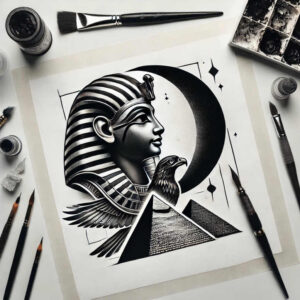 egyptian-history-tattoo-neotraditional-textural-detail-for-palm – tattoo design ideas free ai generated – Gallery: other-egypt-inkby-ai