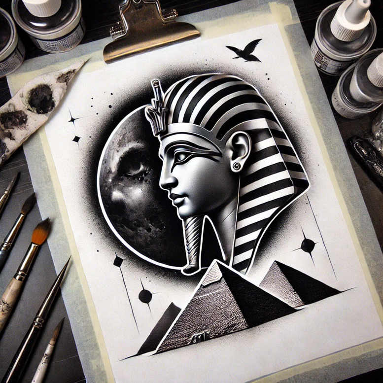 other-egypt tattoo design ideas modern classic sacred for back
