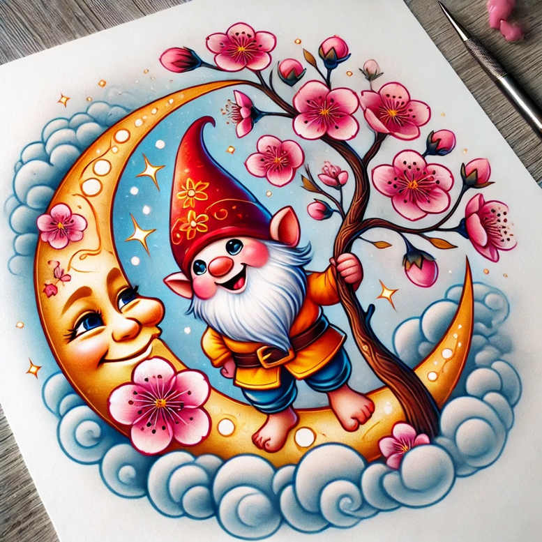 natural-tones – tattoo design ideas free ai generated – ultra-thin – for-upper-thigh – Gallery: other-fantastic-inkby-ai