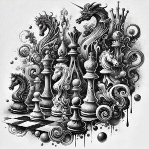 passion-hobby – tattoo design ideas free ai generated – surrealism-phantasmagoric – for-biceps – Gallery: other-hobby-inkby-ai