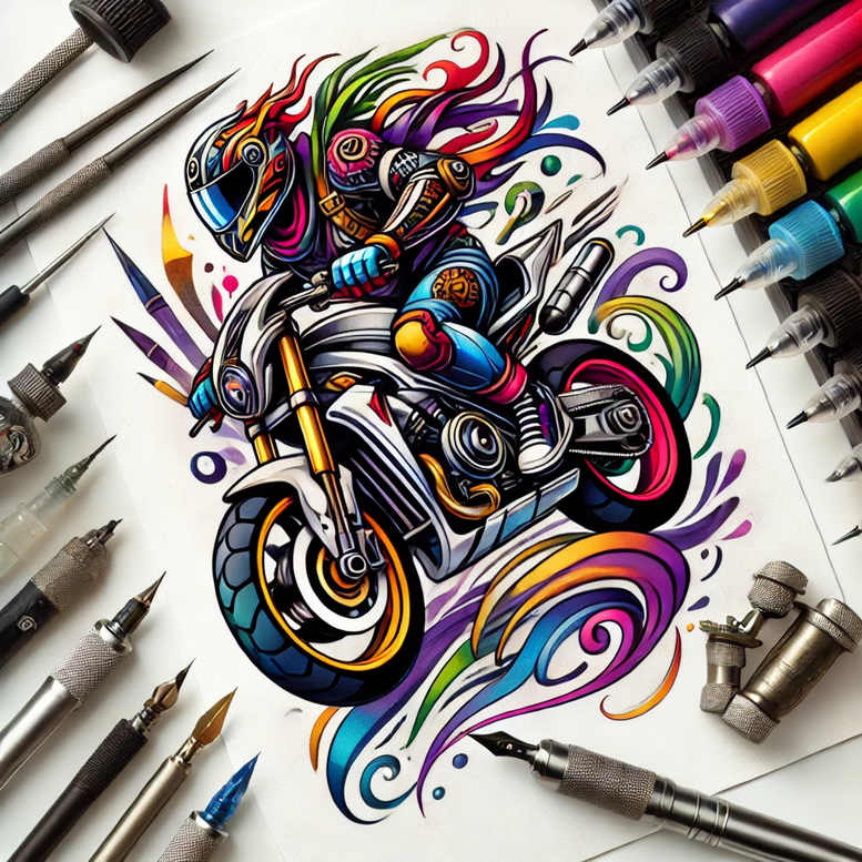 reading-hobby – tattoo design ideas free ai generated – realism-soft-highlights – for-arm – Gallery: other-hobby-inkby-ai