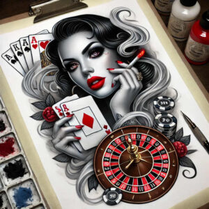 other-hobby tattoo design ideas phantasmagoric hobby symbols for back