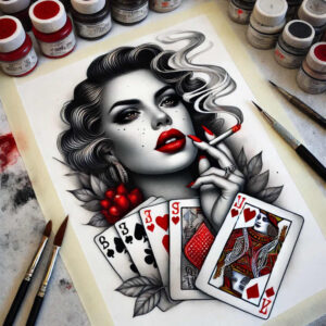 other-hobby tattoo design ideas Surrealism unreal intricate embodying endurance