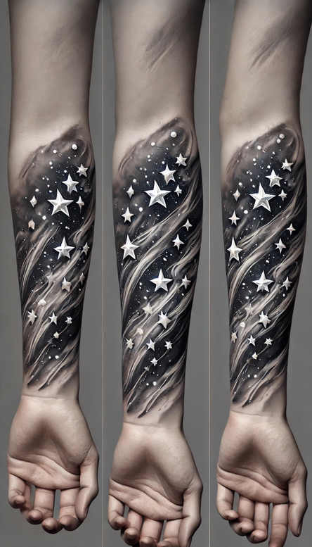 plain-tattoo – tattoo design ideas free ai generated – surrealism-esoteric-symbolism – for-collarbone – Gallery: other-other-inkby-ai