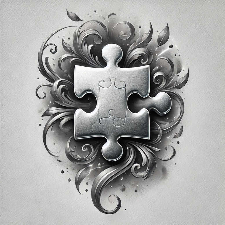 quiet-art – tattoo design ideas free ai generated – surrealism-whimsical – for-upper-chest – Gallery: other-other-inkby-ai