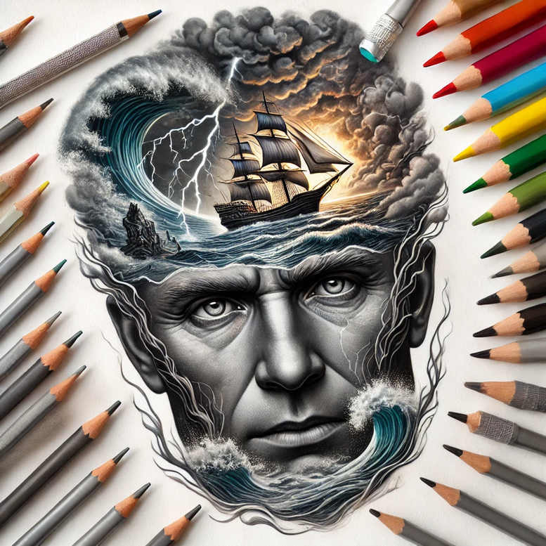 poseidon tattoo design ideas textured legendary tide for upper shoulder