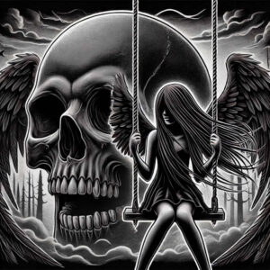 skulls tattoo design ideas subtle tone skeletal art for biceps
