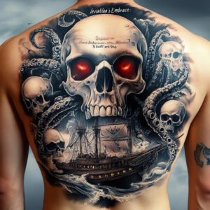 skulls tattoo design ideas decorative elements skeletal art represents endurance