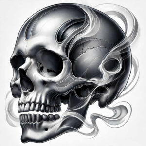 war-motif-skull-tattoo – tattoo design ideas free ai generated – creepy – for-hand – Gallery: skulls-inkby-ai