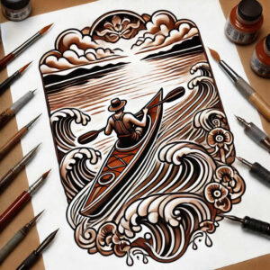 gymnastics – tattoo design ideas free ai generated – realism-realistic-lighting – for-toe – Gallery: sport-inkby-ai