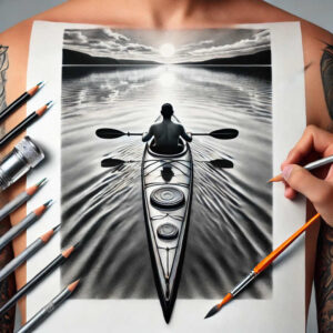 olympic-sport – tattoo design ideas free ai generated – neotraditional-refined-detail – for-upper-chest – Gallery: sport-inkby-ai