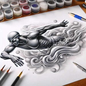 sport tattoo design ideas petite kinetic expression meaning resilience