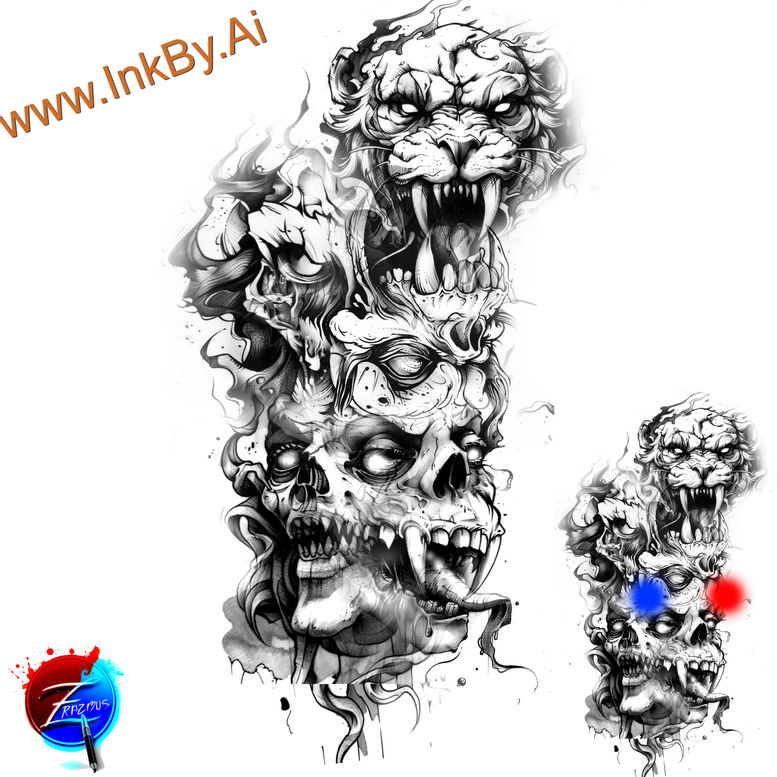 contour-stairs-tattoo – tattoo design ideas free ai generated – realism-visual-accuracy – for-nape – Gallery: stairs-inkby-ai