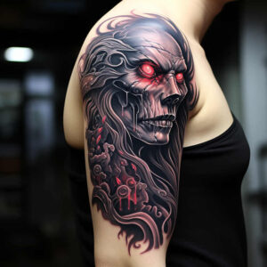 surrealistic-characters tattoo design ideas Surrealism hyperreal hybrid soul meaning resilience