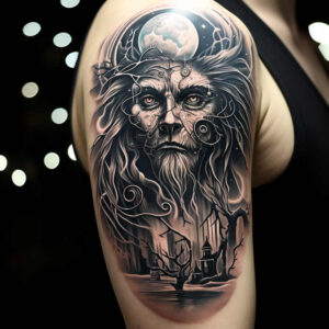 surrealistic-characters tattoo design ideas Surrealism phantasm hyperreal expression represents perseverance