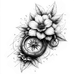 culture-realism-natural-tones-for-lower-leg – tattoo design ideas free ai generated – Gallery: travels-inkby-ai